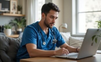 remote nursing jobs part time