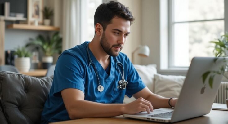 remote nursing jobs part time