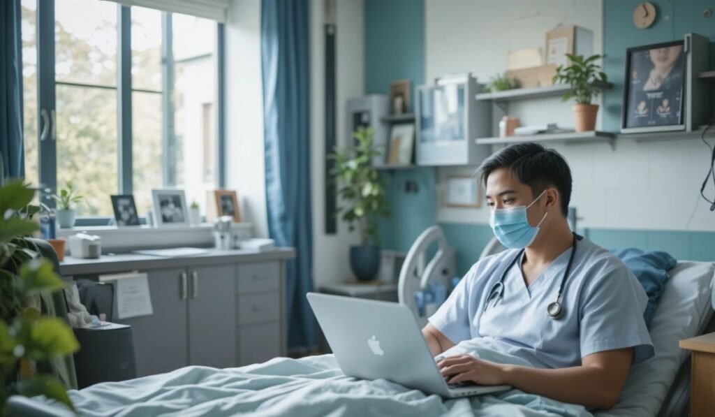 remote nursing jobs part time california